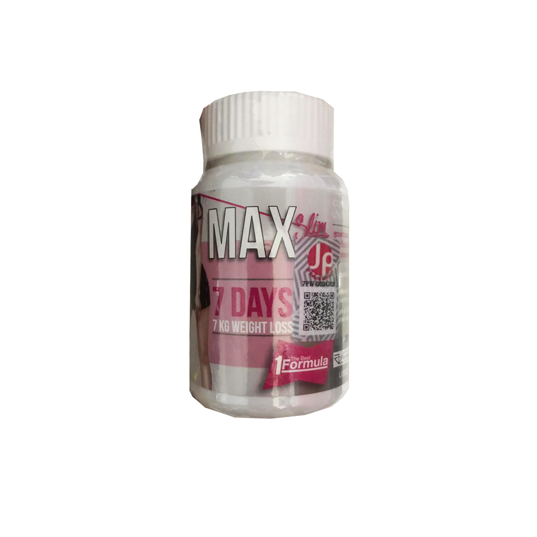 Max Slim 7 Days kg Weight Loss 30 capsules