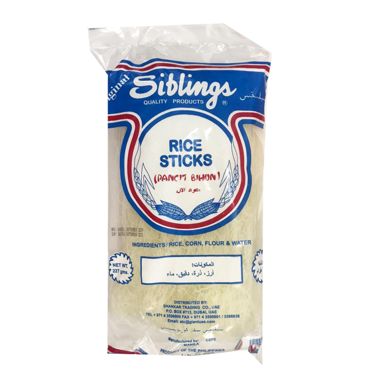 Siblings Rice Sticks Pancit Bihon 227g