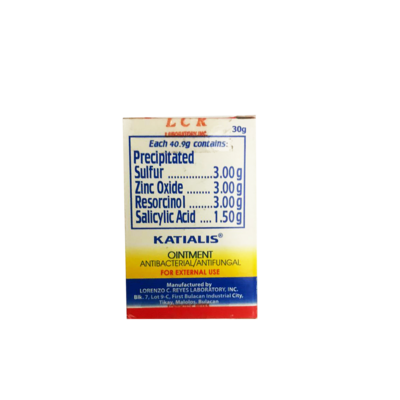 Katialis Ointment (Antibacterial/Antifungal) 30g