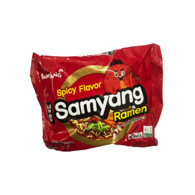 Samyang Spicy Flavor Ramen Noodles