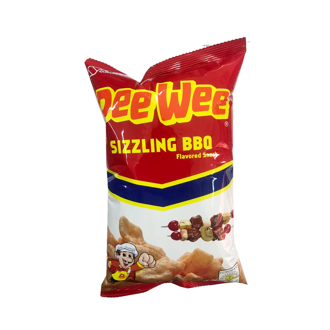 Peewee Sizzling BBQ Flavored Snack 95g (Big)