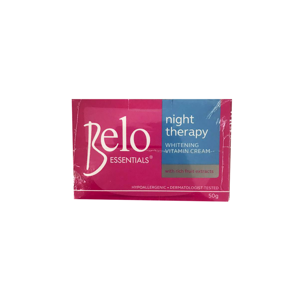 Belo Essentials Night Therapy Whitening Vitamin Cream 50g
