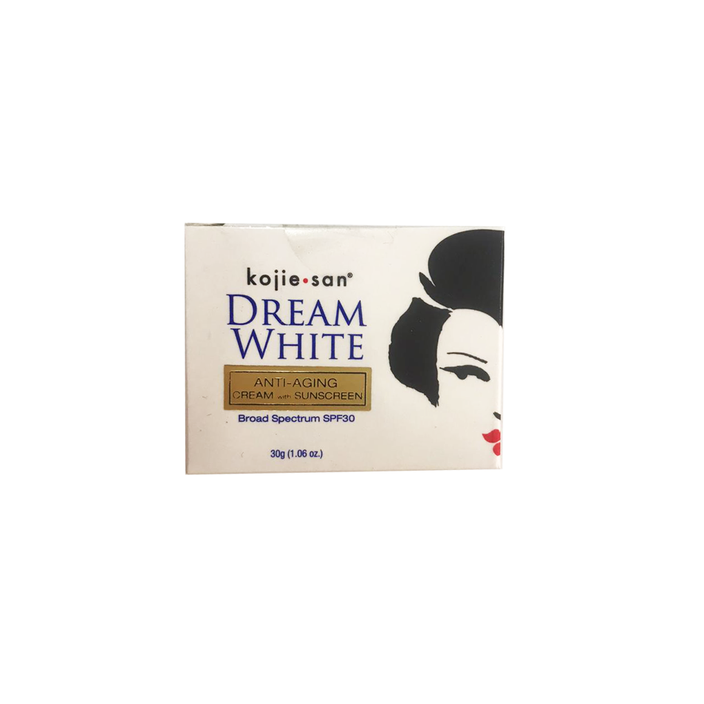 Kojie San Dream White Anti-Aging Cream with Sunscreen 30g  (sunblock)