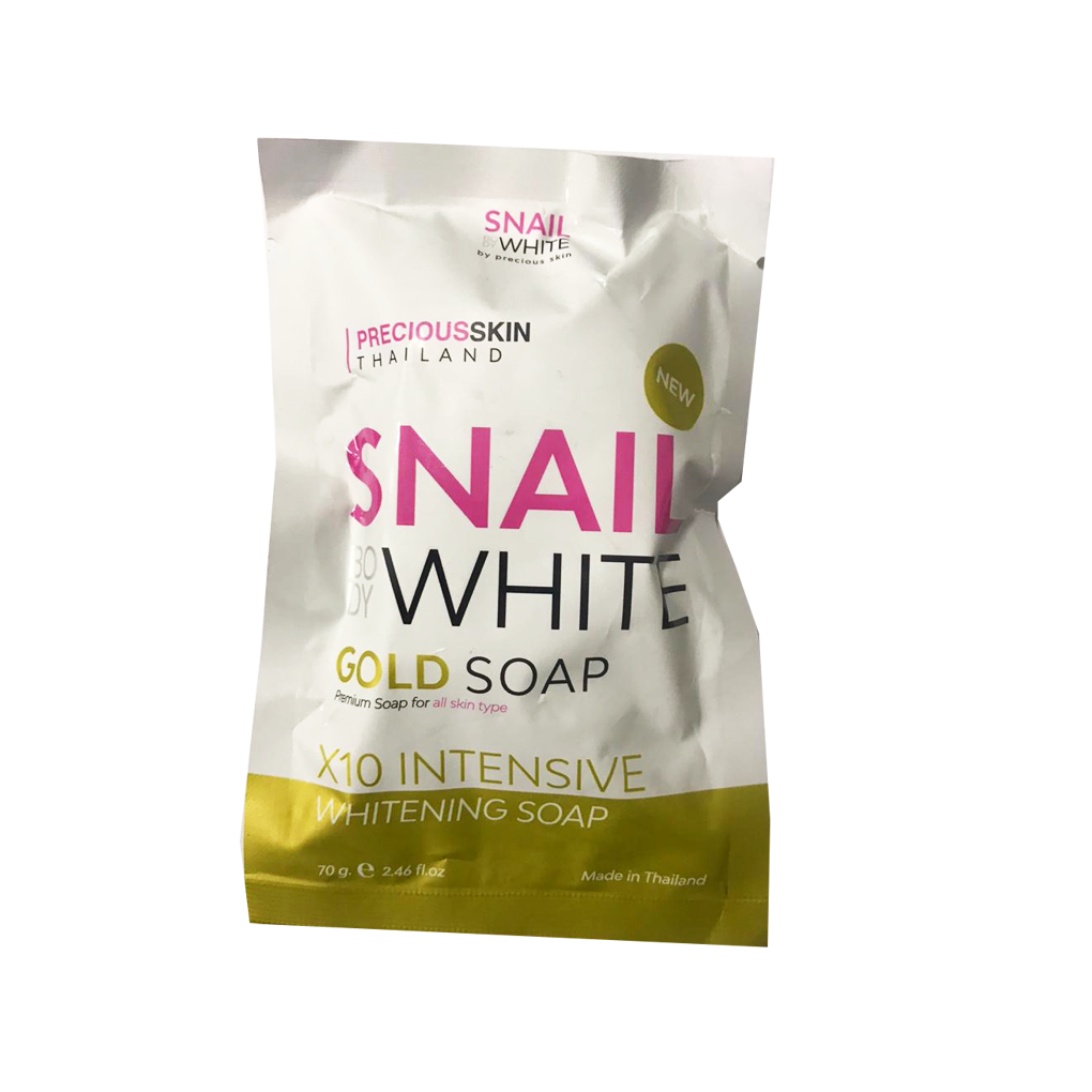 Snail White Gold SOap x10 Intensive WHitening Soap 70g