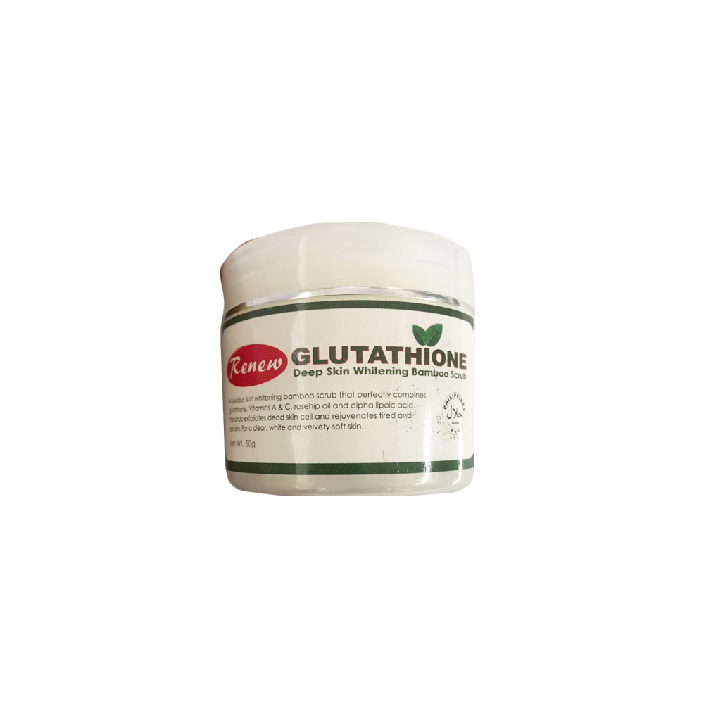 Renew Gluthathione Deep Skin Whitening Bamboo Scrub 50g