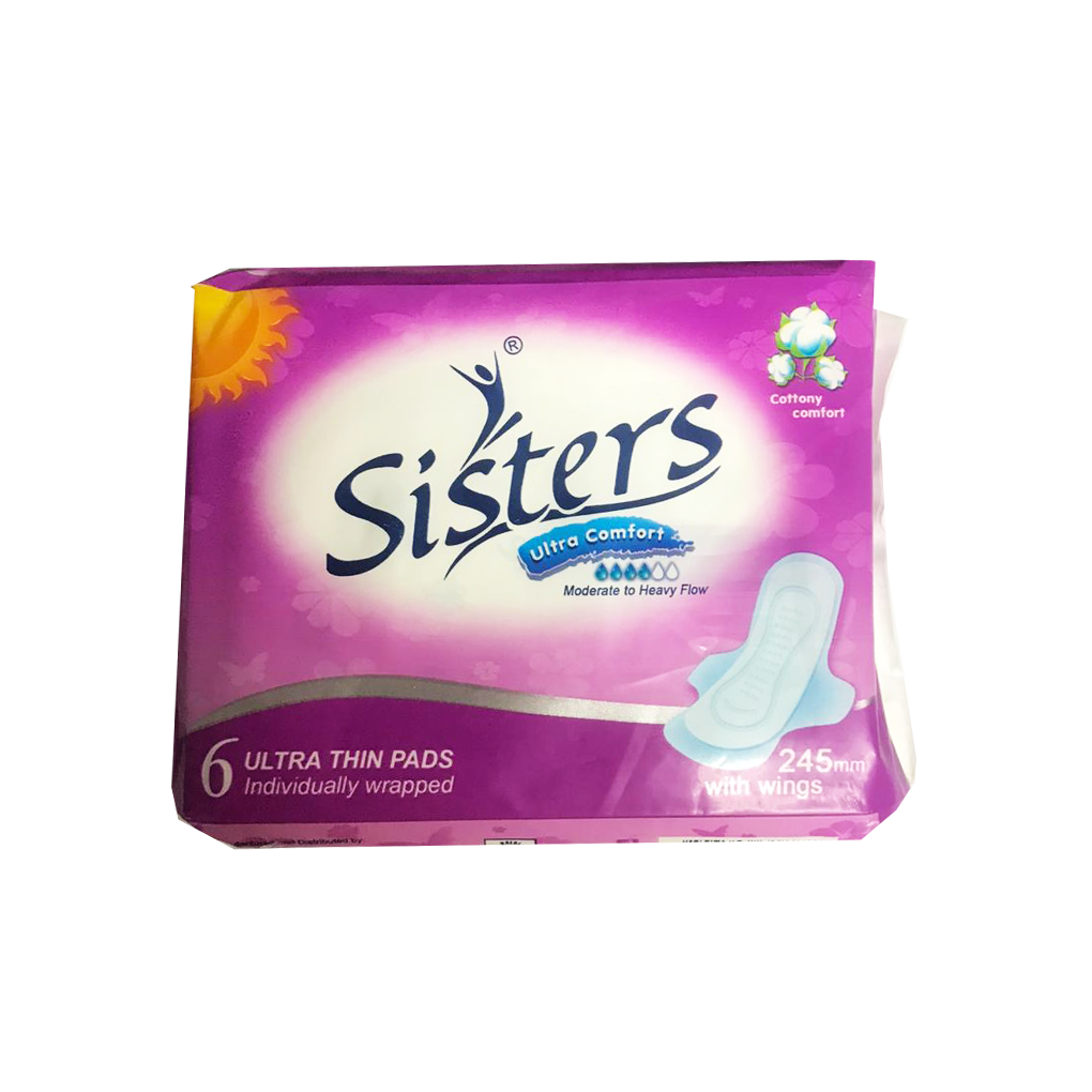 Sisters Ultra Thin Pads 6pc