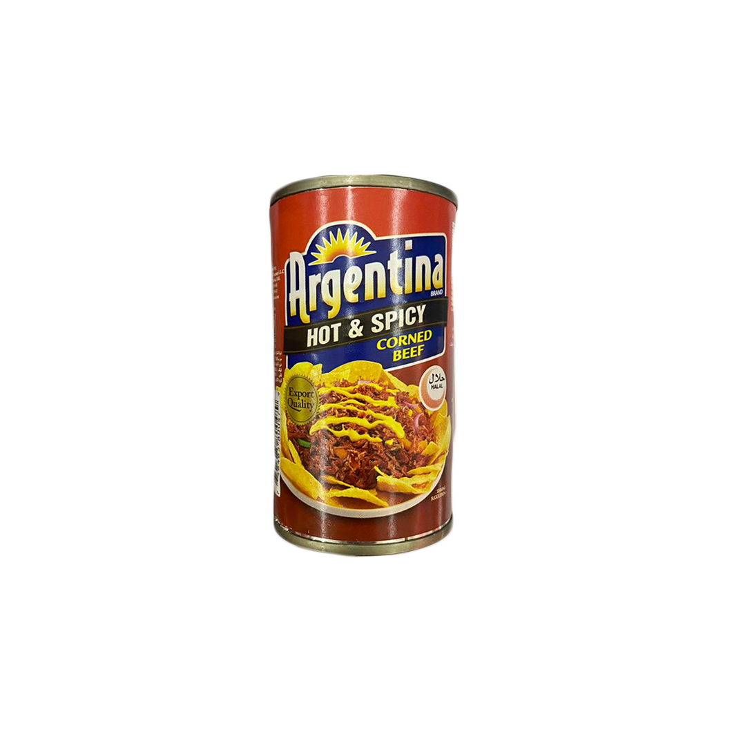 Argentina Corned Beef Hot &amp; Spicy Small 175g