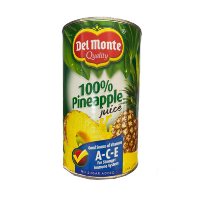 Del Monte 100% Pineapple 1.36L