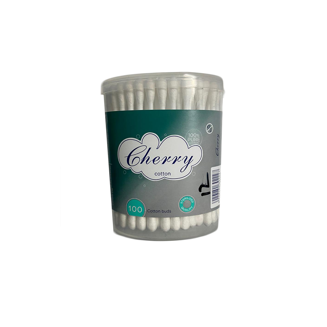 Cherry Cotton Buds 100pc