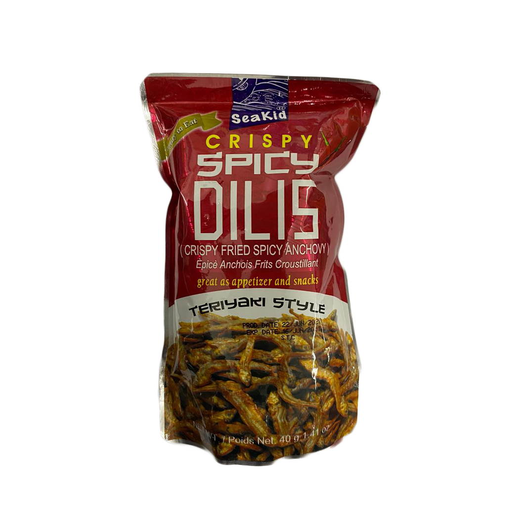 Seakid Crispy Spicy Dilis 40g
