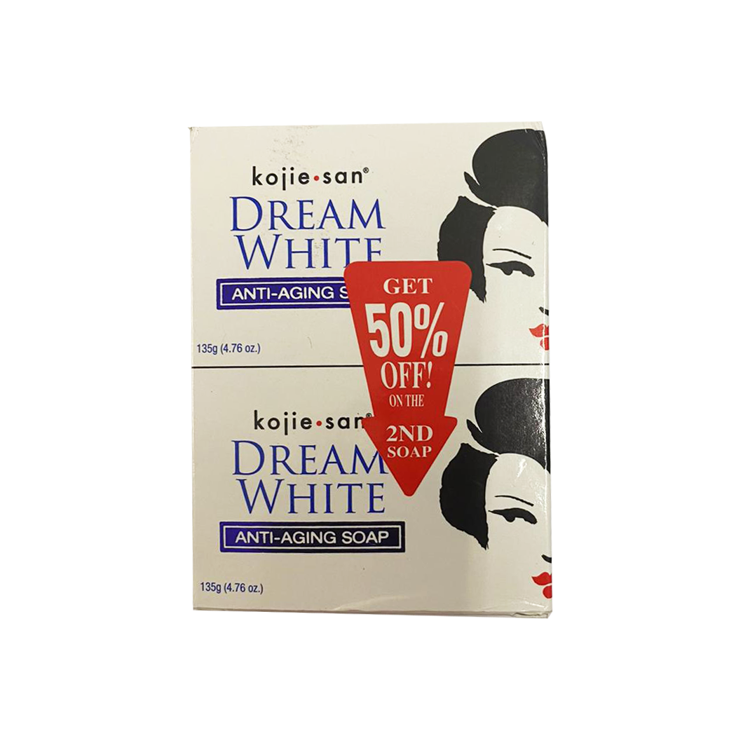 Kojie San Dream White Anti-aging Soap (2pc)