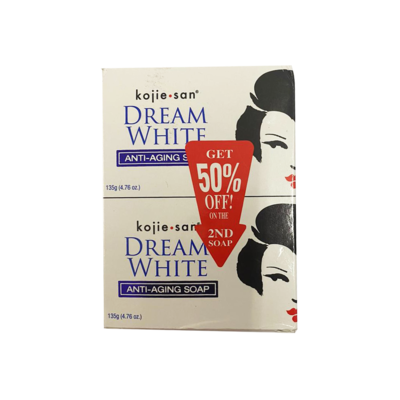 Kojie San Dream White Anti-aging Soap (2pc)