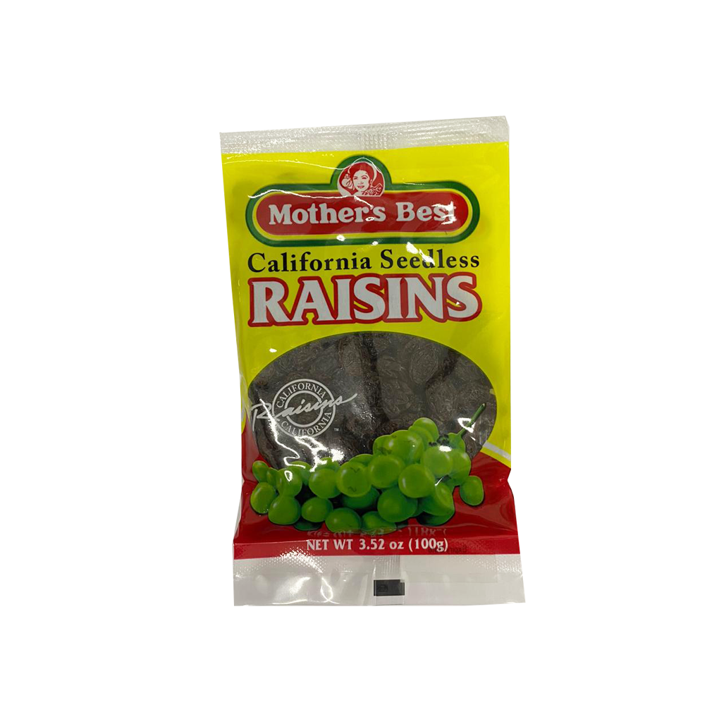 Mothers Best California Seedless Raisins 100g