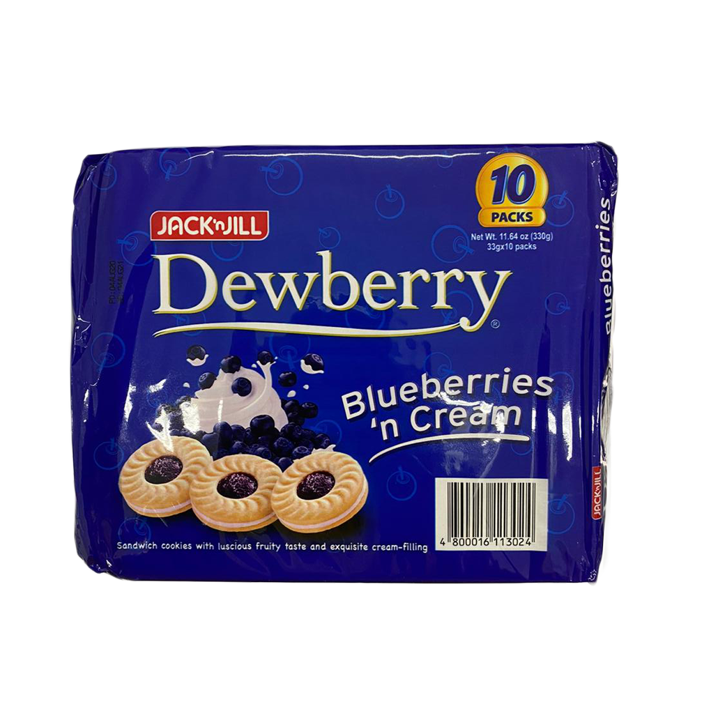 JNJ Dewberry Blueberries n&#39; Cream 10packs