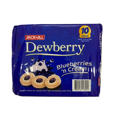 JNJ Dewberry Blueberries n' Cream 10packs