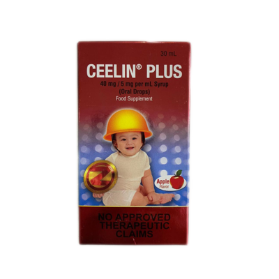 Ceelin Plus Apple Flavor (30ml) 0-2 years