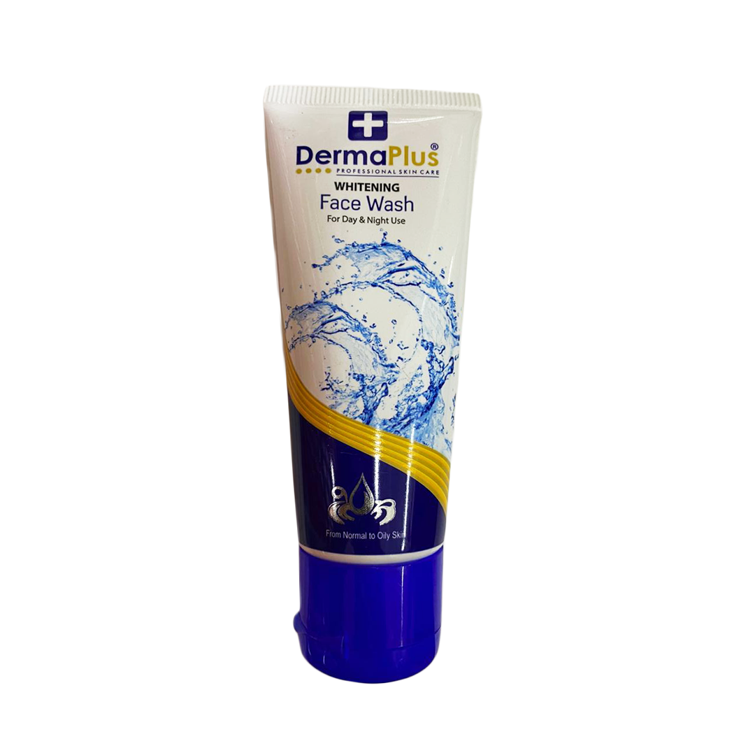Derma Plus Whitening Face Wash for Day & Night Use
