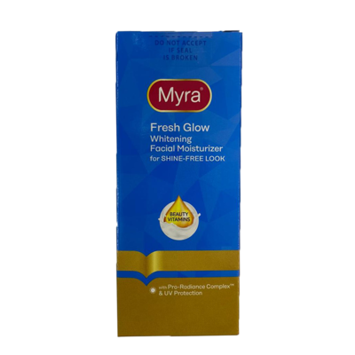 Myra Fresh Glow Whitening Facial Moisturizer for Shine Free Look 40ML