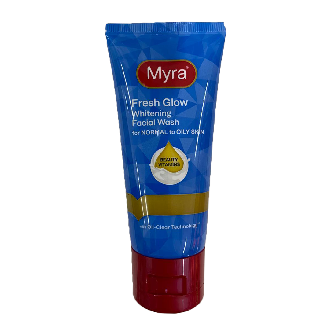 Myra Fresh Glow Whitening Facial Wash for Normal to Oily Skin