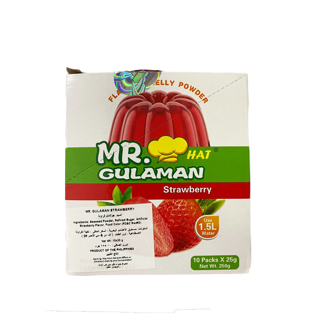 Mr Gulaman Box Strawberry (10pc)
