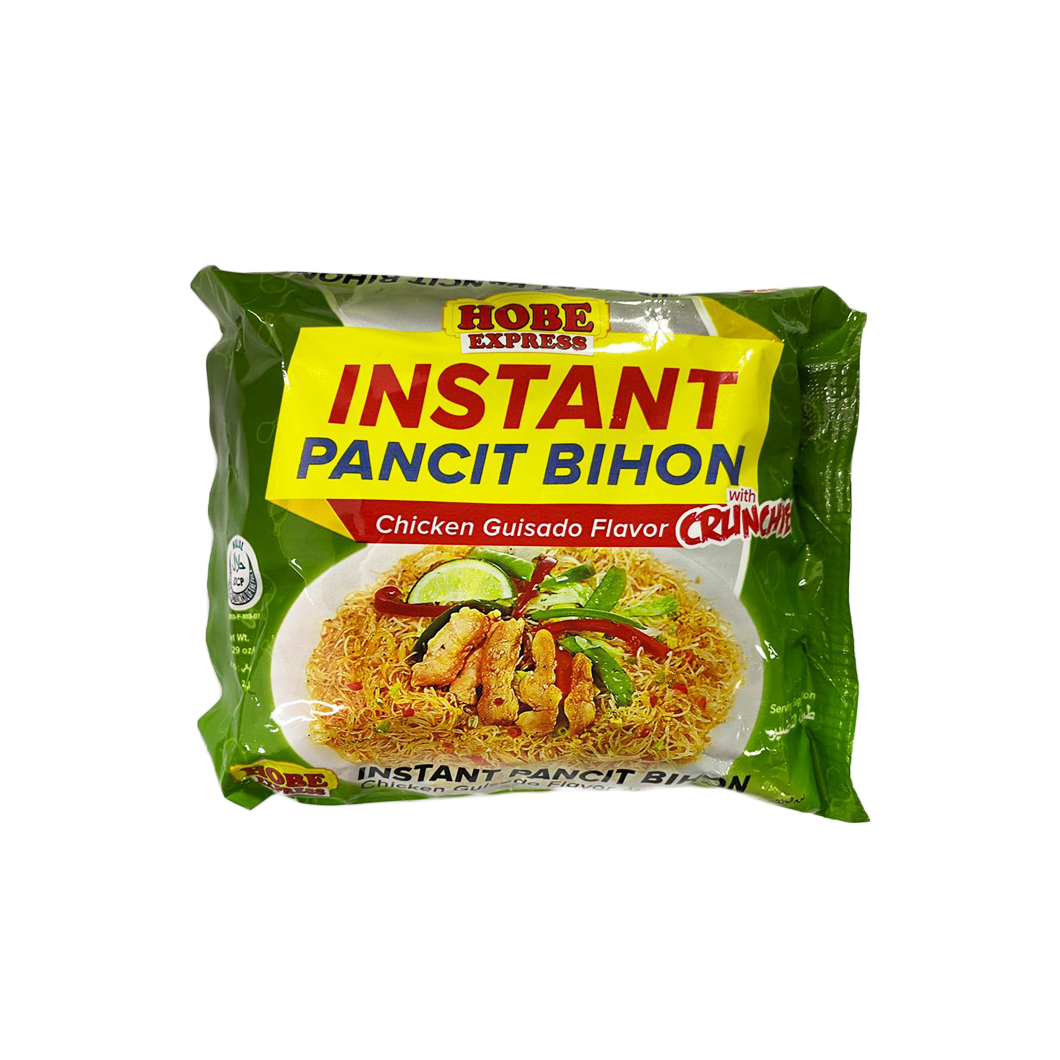 Hobe Express Instant Pancit Bihon Chicken Guisado with Crunches