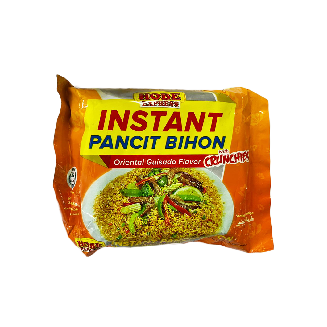 Hobe Express Instant Pancit Bihon Oriental Guisado with Crunches
