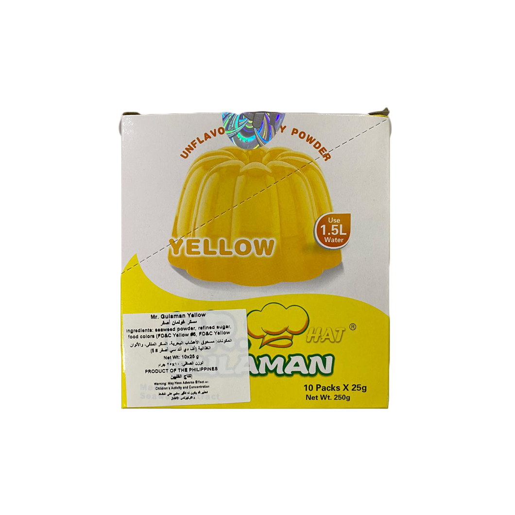 Mr Gulaman Box Yellow (10pc)