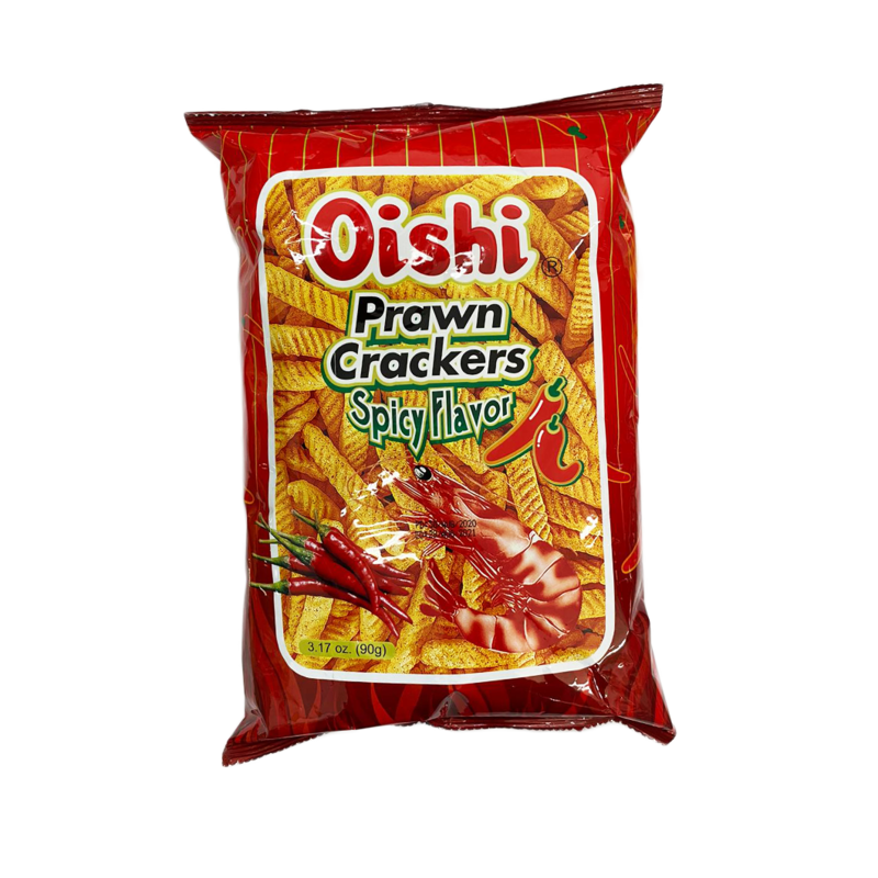 Oishi Prawn Crackers Spicy Flavor (Big)