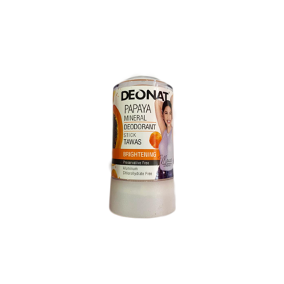 Deonat Mineral Deodorant Stick Tawas - Papaya 60g