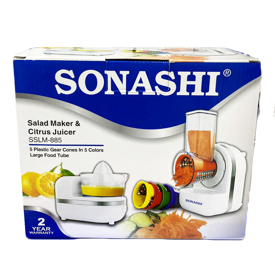 Sonasahi Salad Maker & Citrus Juicer SSLM-885 2 years warranty