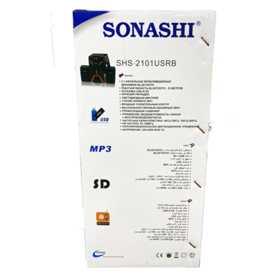 Sonashi 1.2CH Speaker (USB CARD SLOT and FM RADIO)