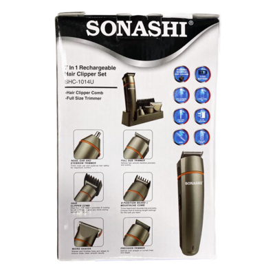 Sonashi 7 in 1 Rechargeable Hair Clipper Set