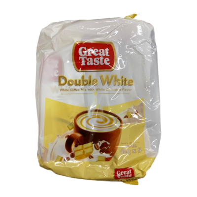 Great Taste Double White Coffee 8pc x 10g