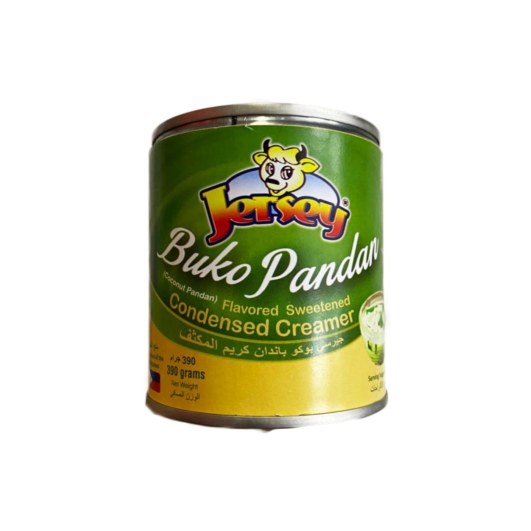 Jersey Buko Pandan Flavored Sweetened Condensed Creamer 390g