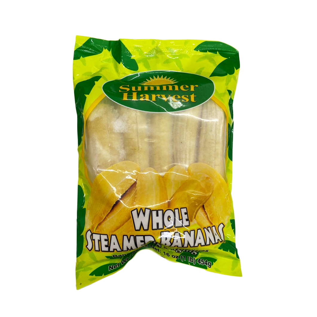 Summer Harvest Whole Steamed Bananas 454g