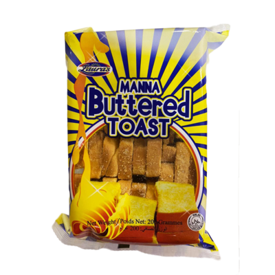 Laura's Manna Buttered Toast 200g