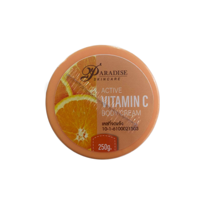 Paradise Skincare Active Vitamin C Body Cream 250g