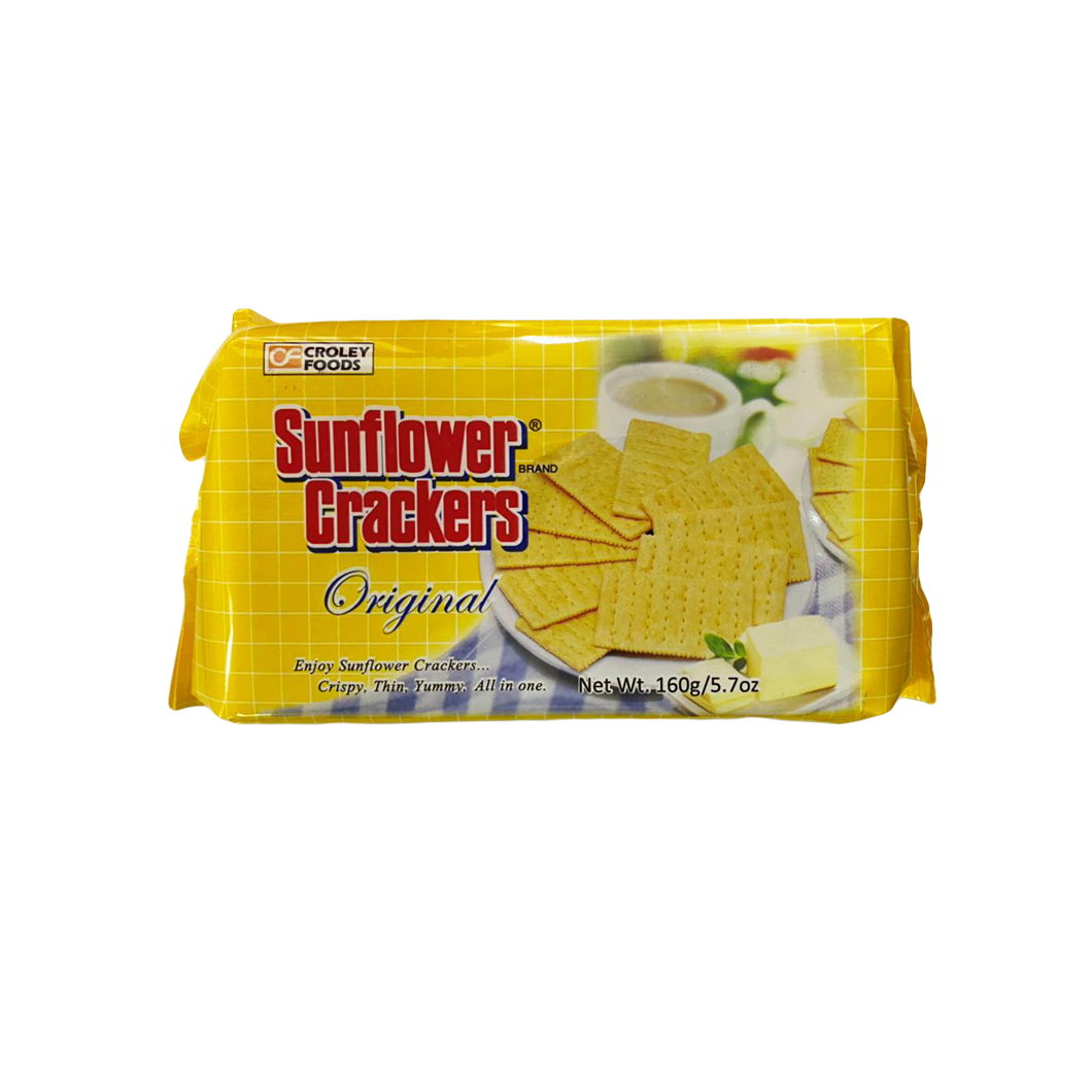 Croley Foods Sunflower Crackers Original Flavor 170g