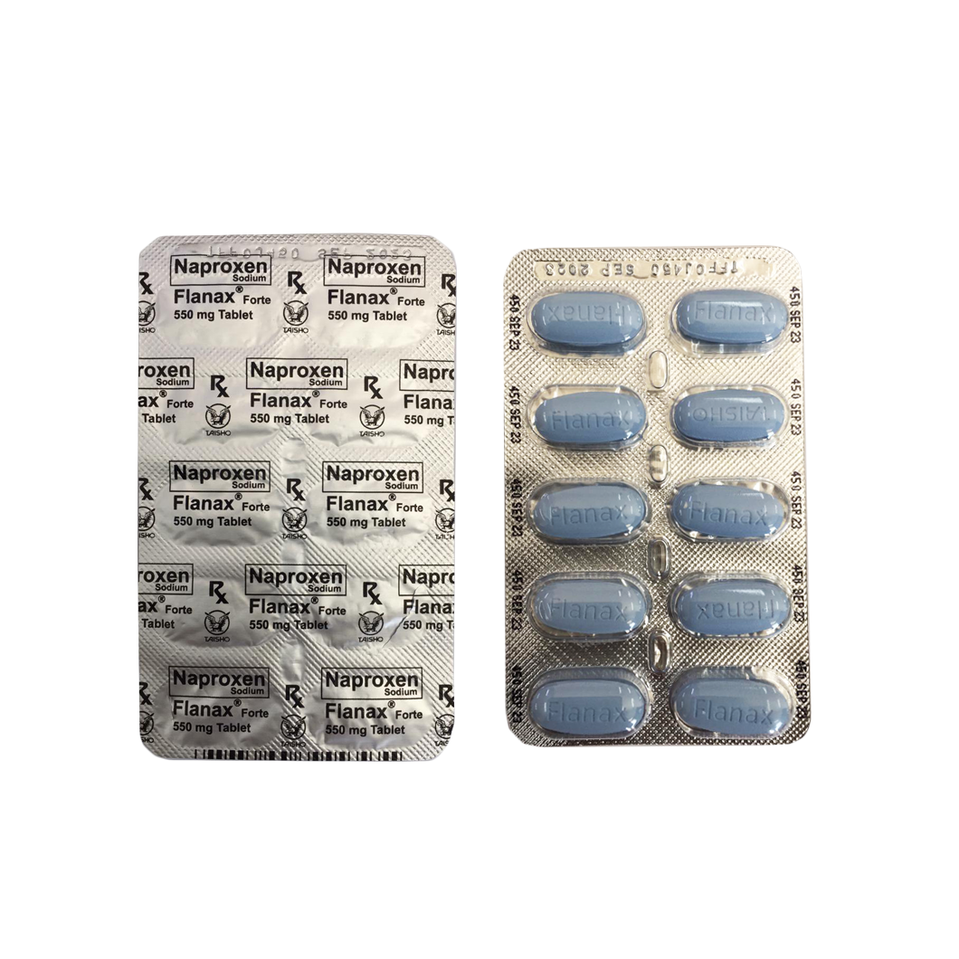 Flanax Naproxen Sodium 550mg (selling per tablet)