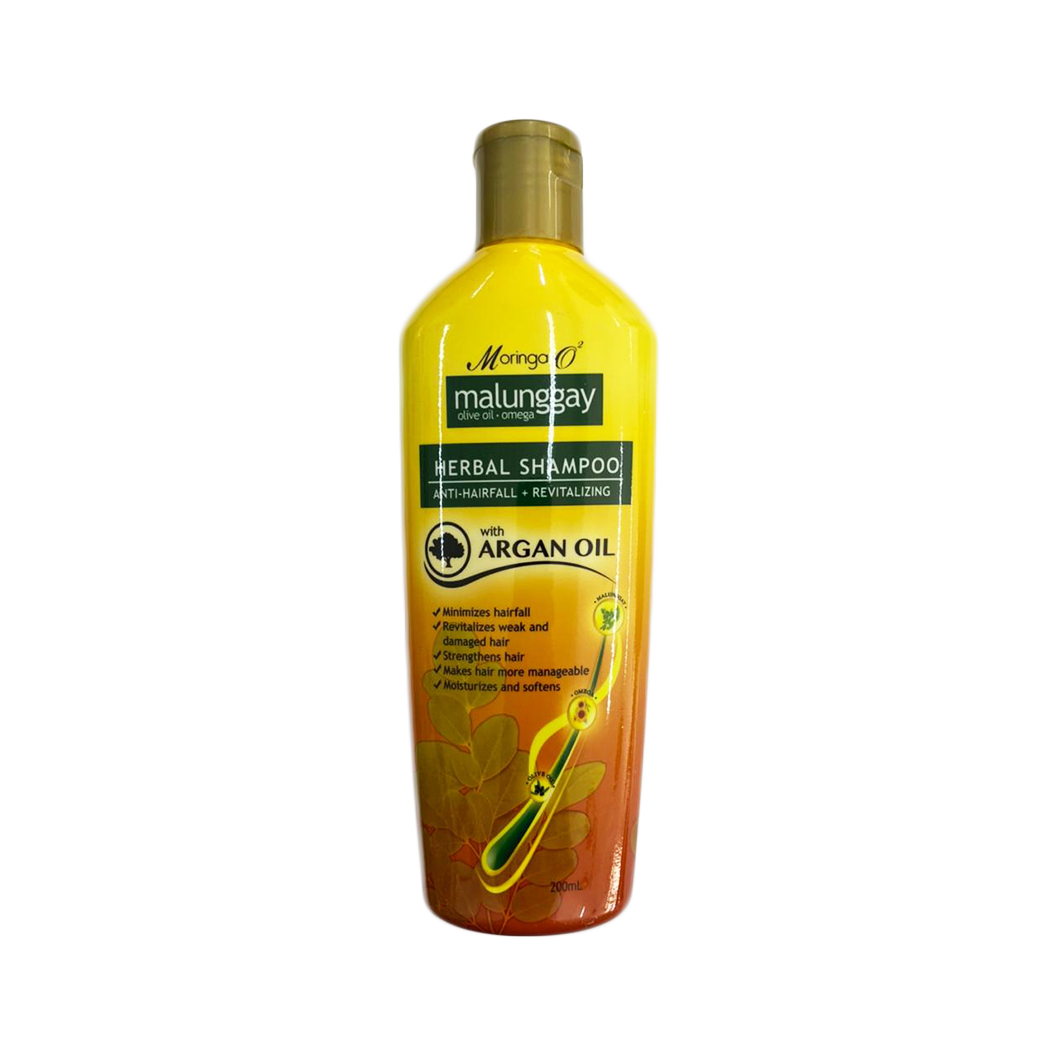 Moringa Malunggay Herbal Shampoo with Argan Oil 200ml