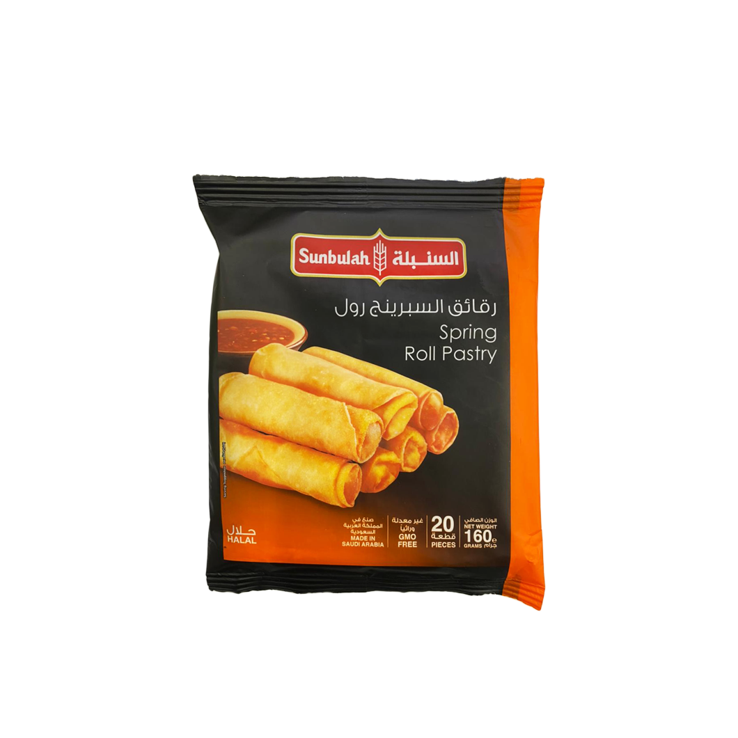 Sunbulah Spring Roll Pastry Wrapper 20pcs 160g (small)