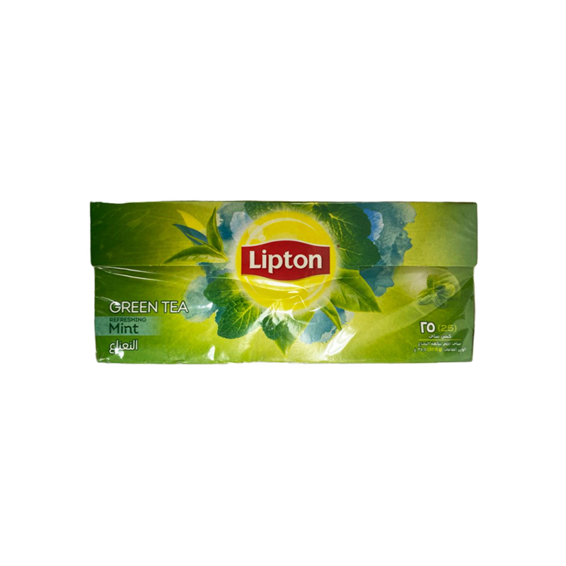 Lipton Green Tea with Mint 25 Bags