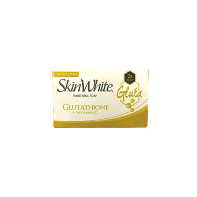 Skin White Whitening Soap Gluthathione + Vitamin C SPF20