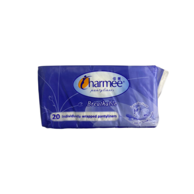 Charmee Breathable Panty Liner 20 pcs (Lavender Scent)