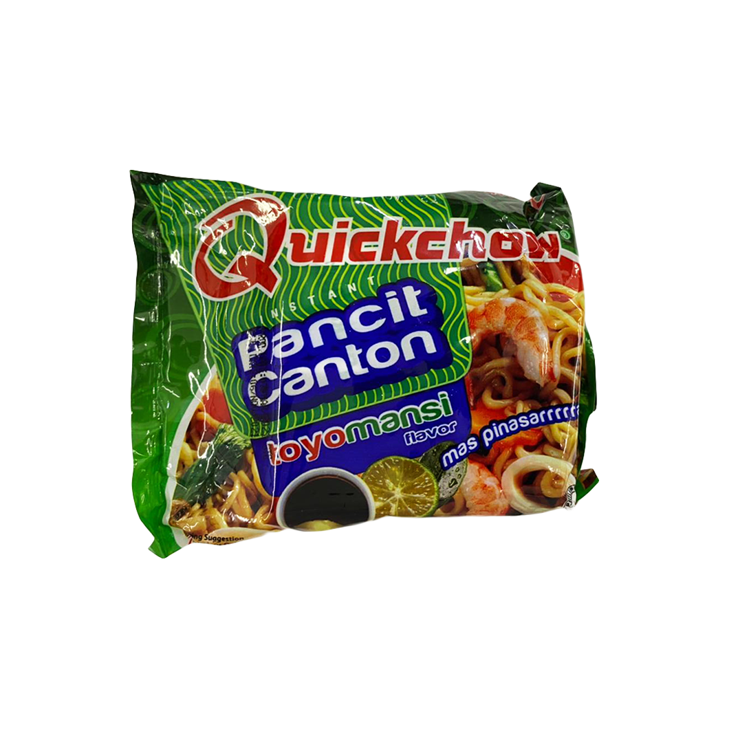 Quickchow Pancit Canton Toyomansi Flavor 65g