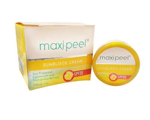 Maxipeel Cream - Sun Protection Cream SPF 20