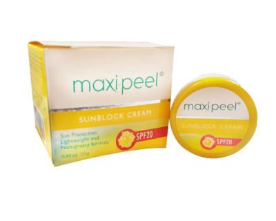 Maxipeel Cream - Sun Protection Cream SPF 20  (sunblock)