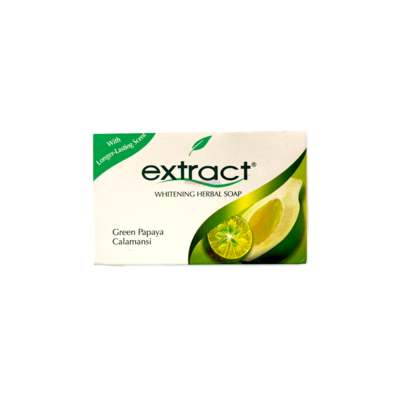 Extract Whitening Herbal Soap Green Papaya Calamansi 125g