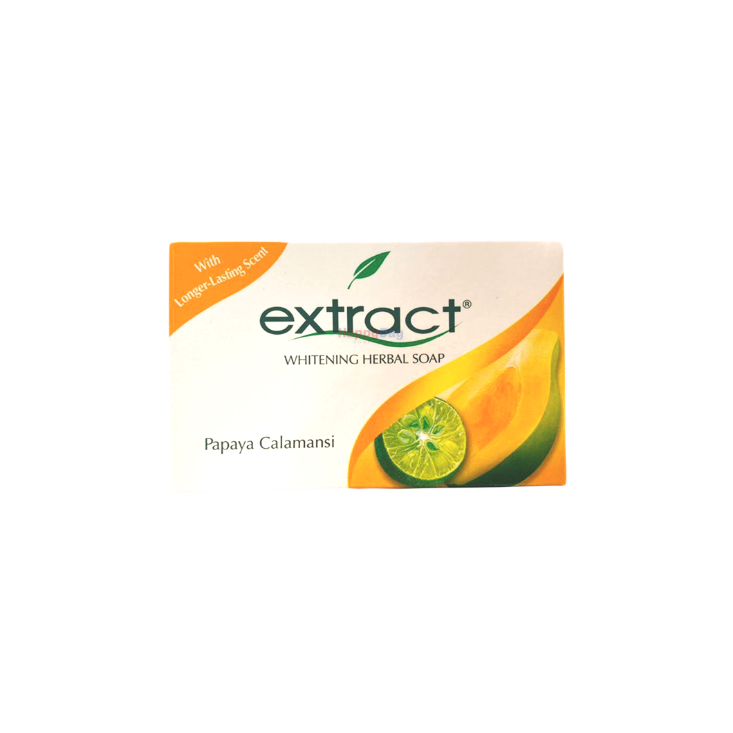 Extract Whitening Herbal Soap Papaya Calamansi125g