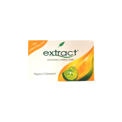 Extract Whitening Herbal Soap Papaya Calamansi125g